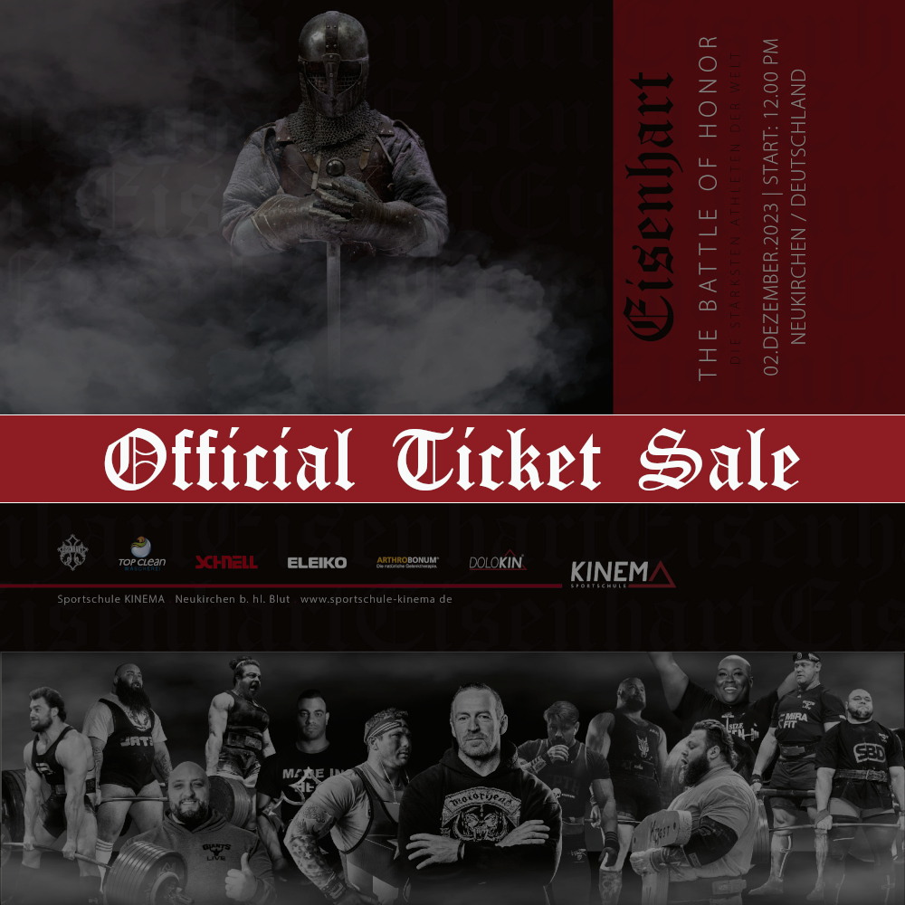 Official ticket sale - Eisenhart 2023
